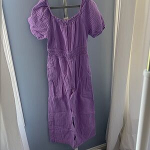 Cat & Jack Purple Kids One Piece